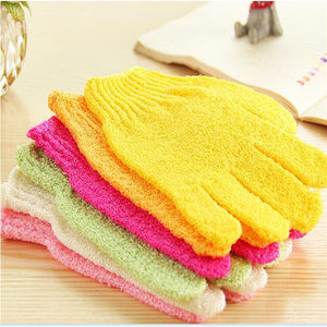 Exfoliating  Shower  Gloves