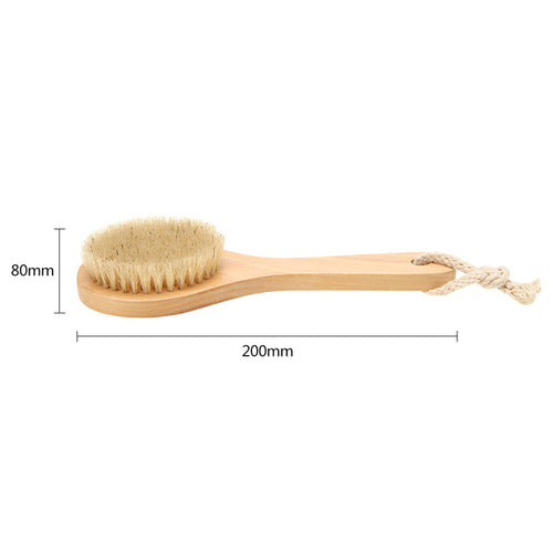 Natural Boar Bristle Organic Body Brush