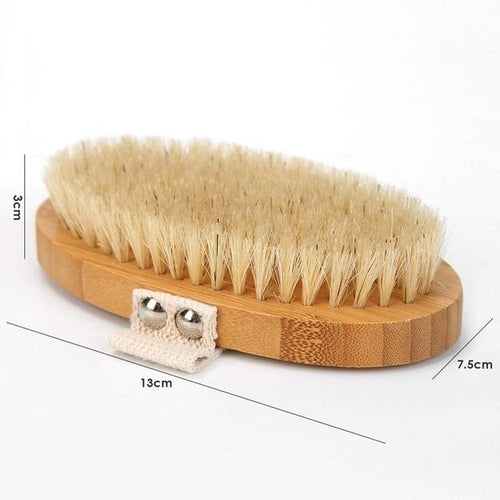 Natural Boar Bristle Organic Body Brush